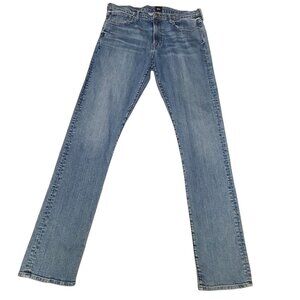Edwin Women's Denim Jeans SIze 32x34.5 Mid-rise Straight Leg Medium Wash